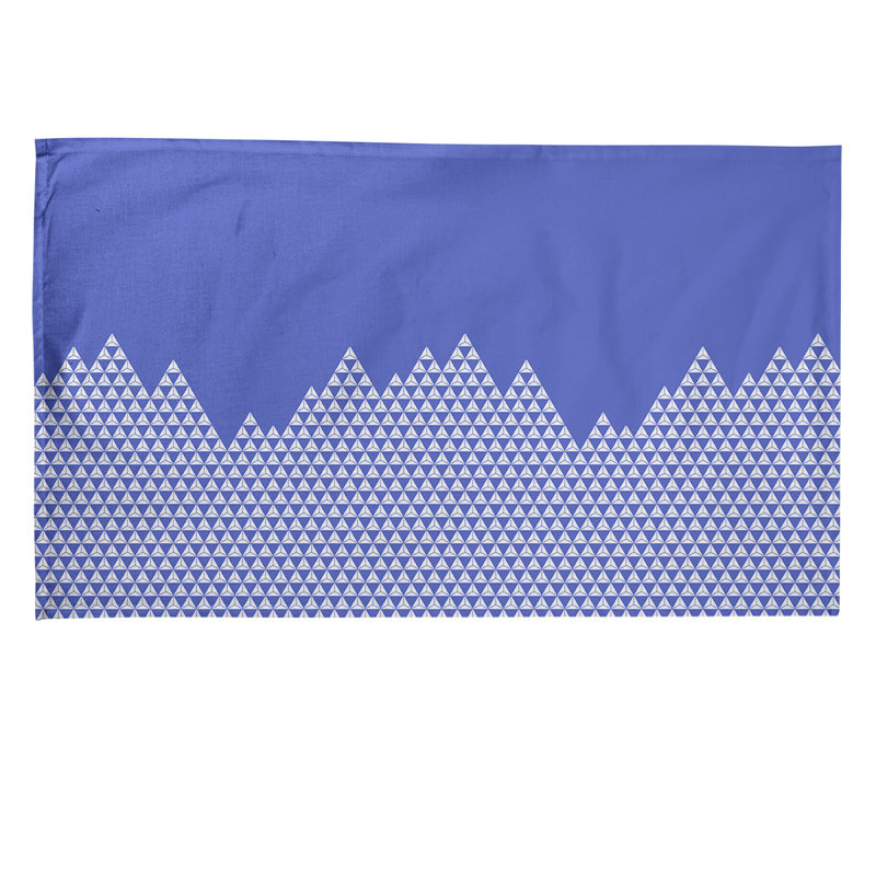 Tea Towel Kitchen Towel, Cotton Twill, Blue