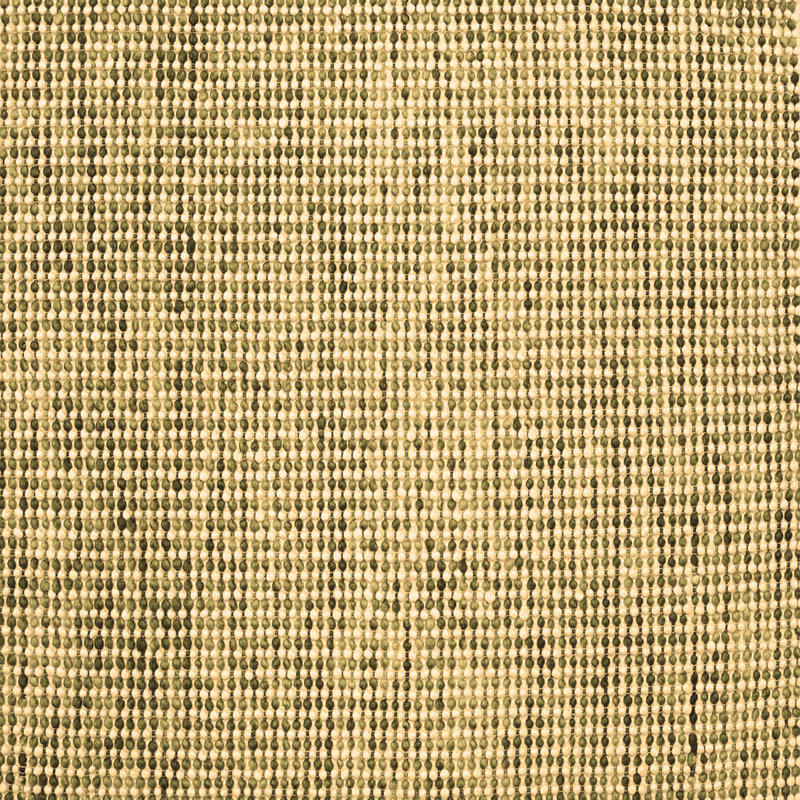 Tapis brun uni en laine et polyester tissé à la machine Dila, Carré 4 pi