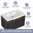 Kereb 29.2 " W Wall Mounted Wall Mounted 1 Single Vanity Bathroom Vanity With Resin Top