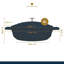MasterClass Cast Aluminum Shallow Casserole 4L-124598159