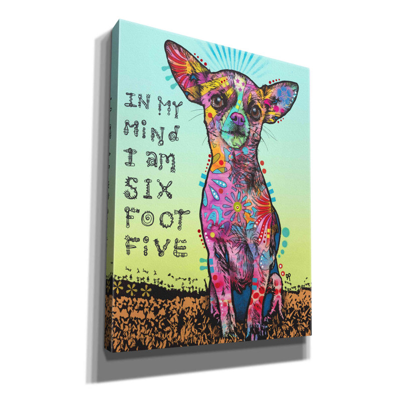 «In My Mind» par Dean Russo, impression sur toile tendue, H 16 po x l 12 po x P 0,75 po