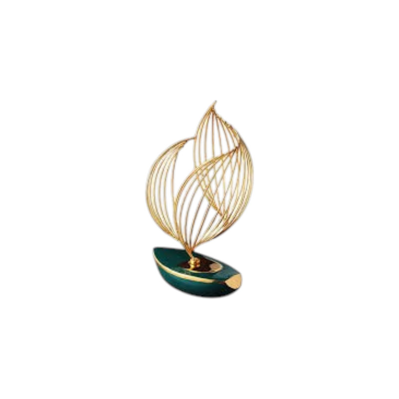 Modern Geometric Metal Sculpture