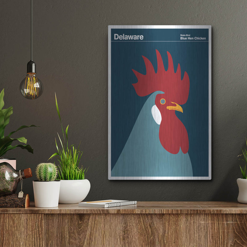 «Montague Posters 6» par Print Collection, art mural en métal, 12 po x 16 po, H 16 po x l 12 po