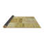 Tapis de zone vert/citron contemporain-758576519