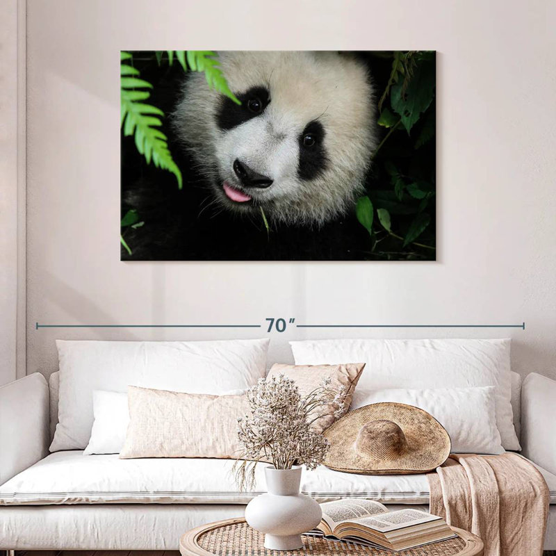 Panda Surprise, 30" H x 45" W