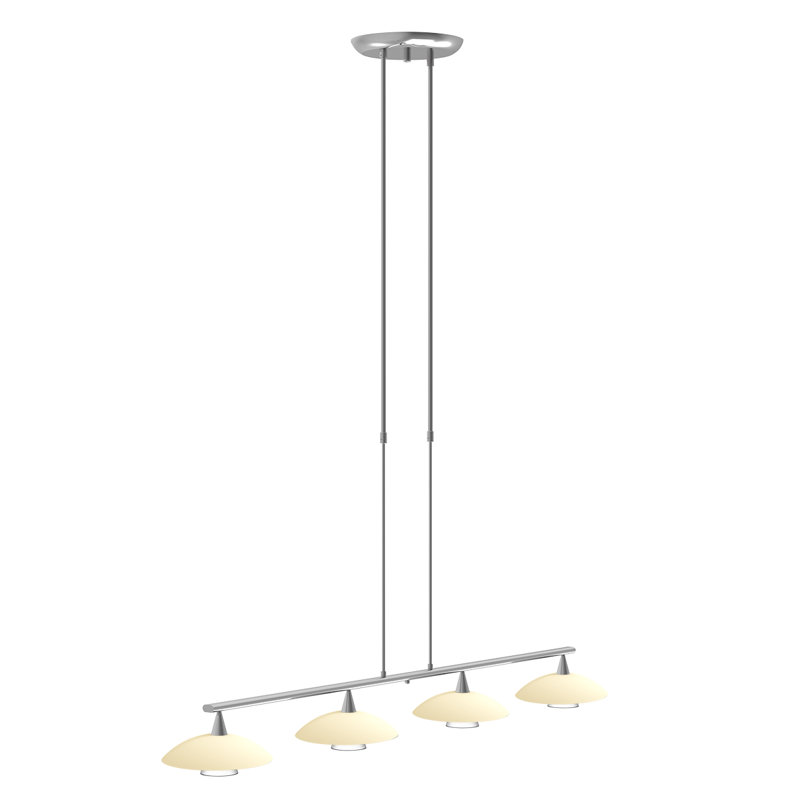 Uzma 3 - Light Steel Cone Pendant