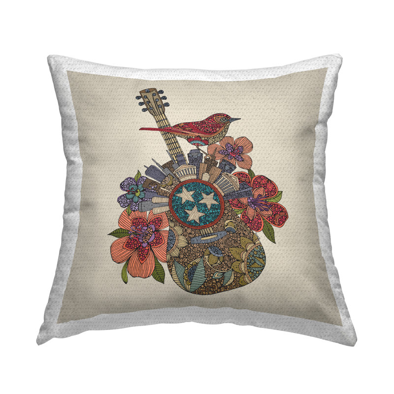 Coussin intérieur/extérieur Floral