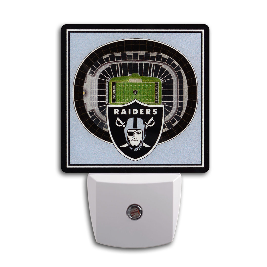 NFL Las Vegas Raiders Stadium View Night Light YouTheFan