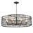 Mataram 8 - Light Dimmable Drum Chandelier
