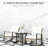 Patio Wicker Furniture Set with Button Tufted Cushions, Rattan Rocking Chairs, Coffee Table-1545283324