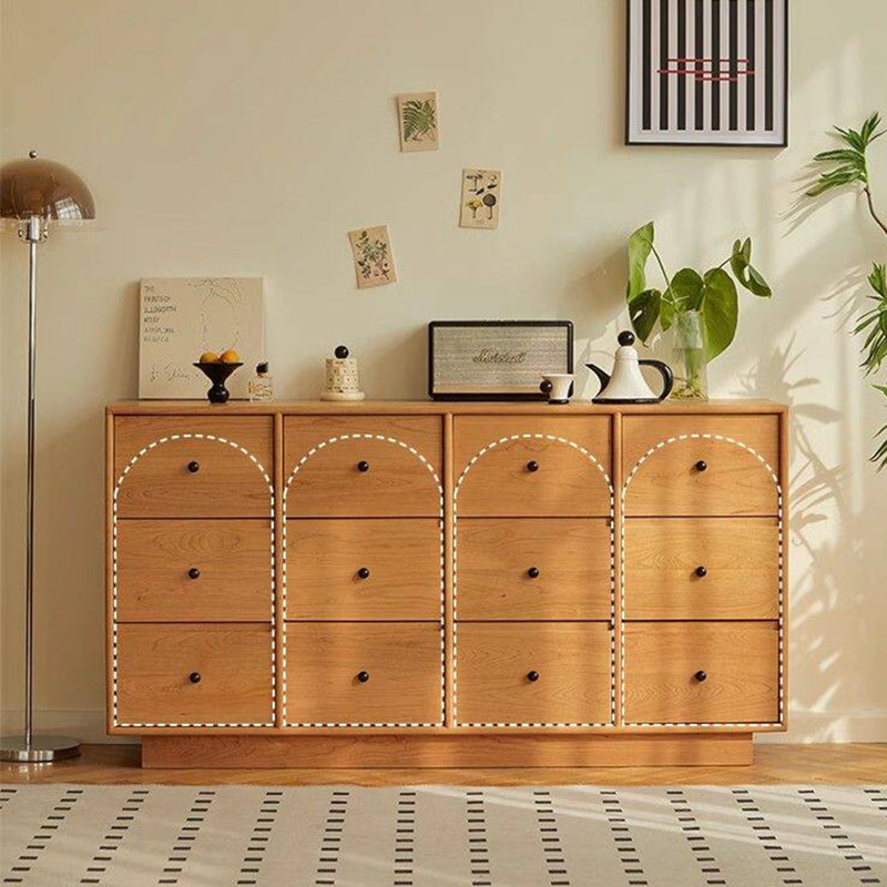 Armoire de rangement à douze tiroirs Nordic