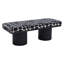 Banc Sonila noir et blanc