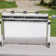 Flat Top Gas Griddle with Foldable Legs, 3-Burner Stainless Steel Propane Gas Grill Griddle, 24” Portable Tabletop Griddle