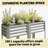 Outdoor Elevated Planter Box,Raised Garden Bed-129086846