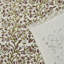 Essuie-mains à motif floral gaufré en coton à motif de gaufres 17 x 32 respectueux de l'environnement, accessoires de maison élégants, vasant, brun
