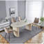 Pied de table extensible
