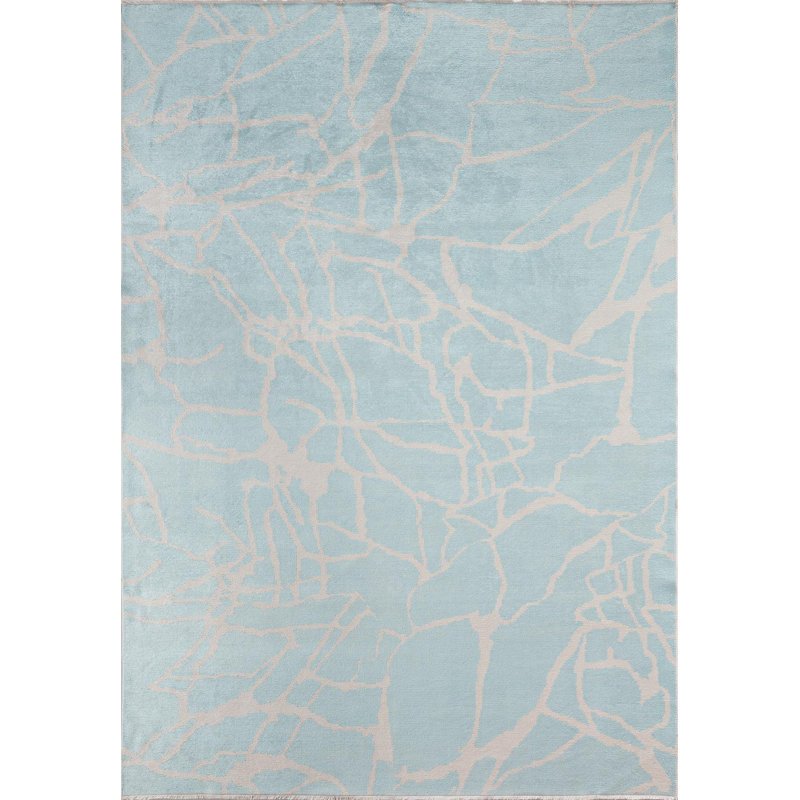 Rapture Abstract Area Rug, Rectangle 6'7" x 8'3"