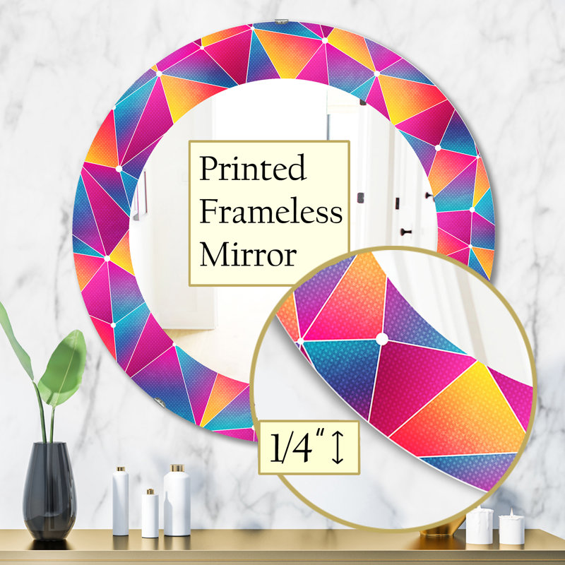 Miroir mural lumineux, H 31,5 po x l po
