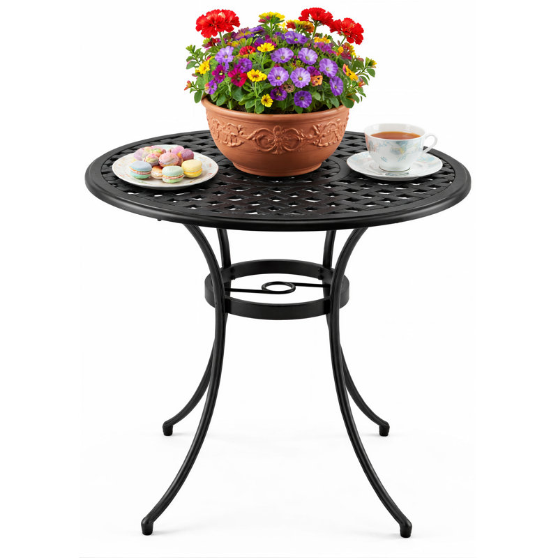 Round Outdoor Bistro Table , 70.5cm cm W 70.5cm cm D