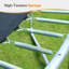 Trampoline d'extérieur 10 pi Aoodor, trampoline récréatif avec filet de sécurité intérieur et échelle pour enfants