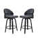 26'' Swivel Upholstered Counter & Bar Stool with solid wood frame