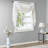 Irina White Solid Sheer Embroidered Single 50x144" Window Scarf-1833293121-1833293125