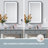 Brandton Metal Rectangle Wall Mirror-2125781832