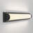 Glitzer Modern Vanity Light, Black
