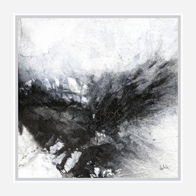 Noir et gris III - reproduction d'art sur toile