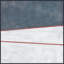 Blue White Red 1' Framed Print on Canvas
