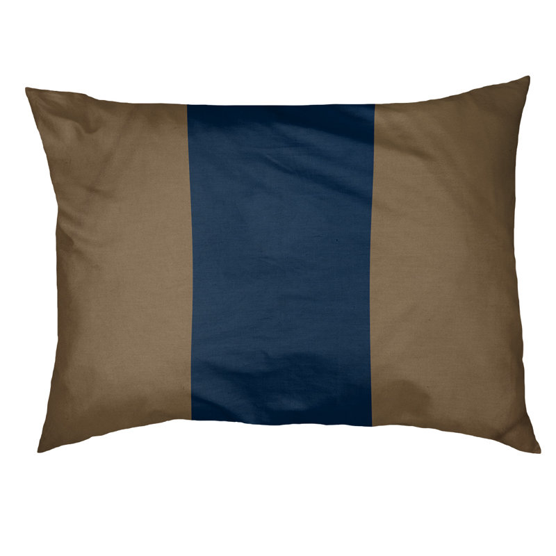 Coussin Los Angeles Anaheim, Petit (l 28 po x P 18 po x H 6 po), Or / Bleu