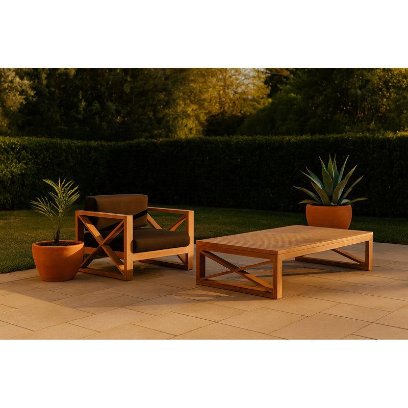 Anguilla Teak Coffee Table