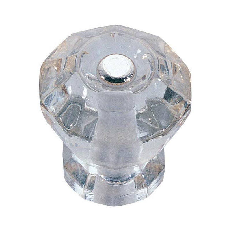 Astoria Mushroom Knob, 1" H x 1.13" W x 1.13" D