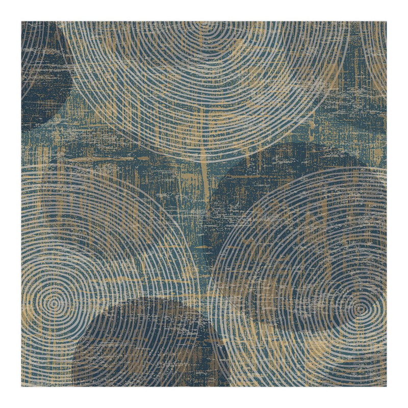 Peel & Stick Abstract Border, 120" L x 120" W