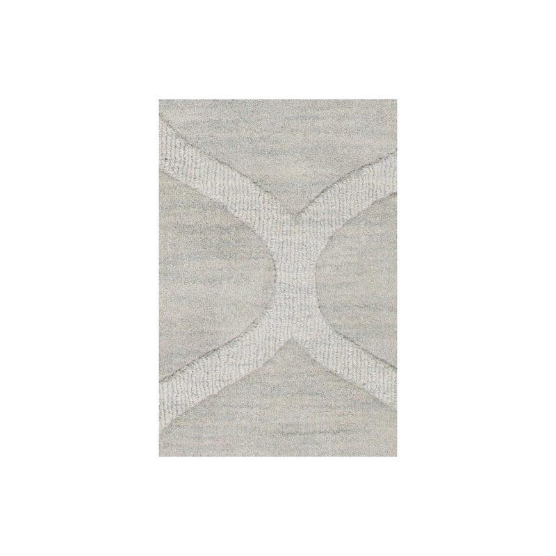 Hand Tufted Wool Indoor Rug, Rectangle 8' x 11'