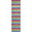 Surrey Stripe Hand-Tufted Plush Wool Rug High-Low Rainbow Multicolor-966528024