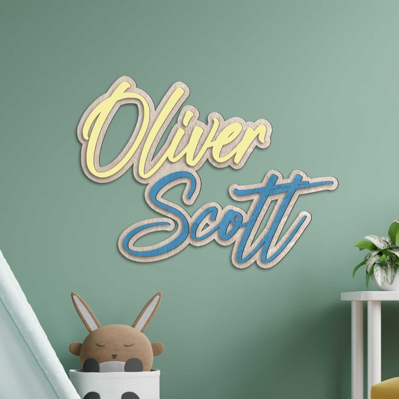 Décoration murale personnalisable, H 18 po x l 30 po x P 0,5 po, Oui
