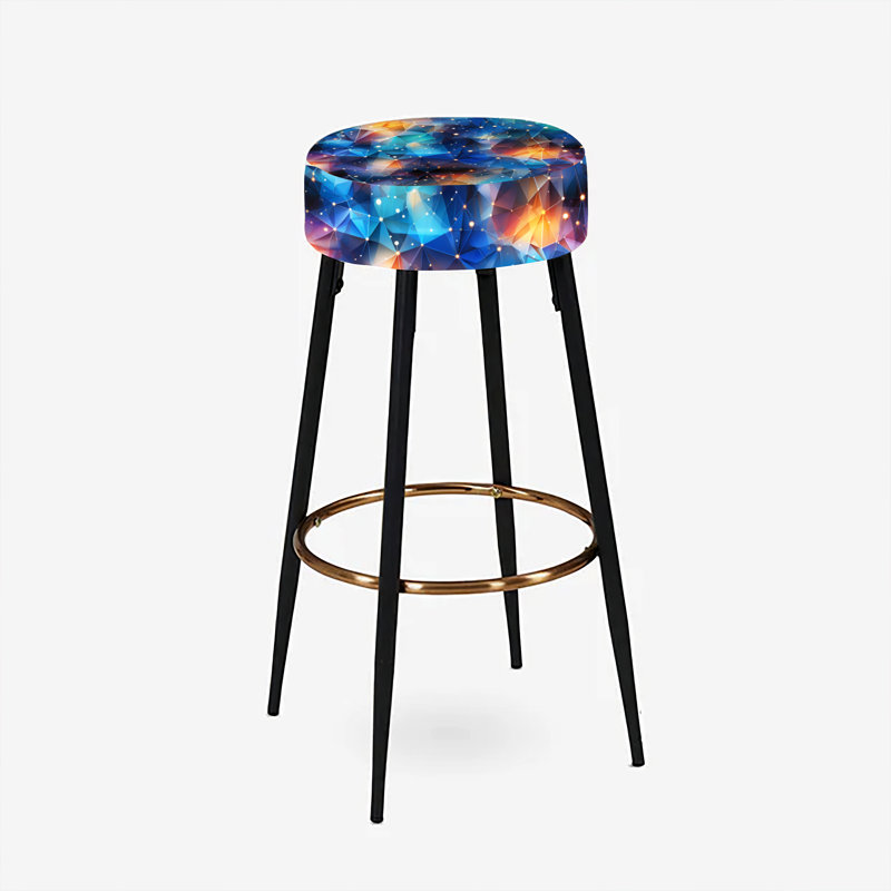 Celestial Dreams Geometric - Geometric Bar Stools Set Of 2