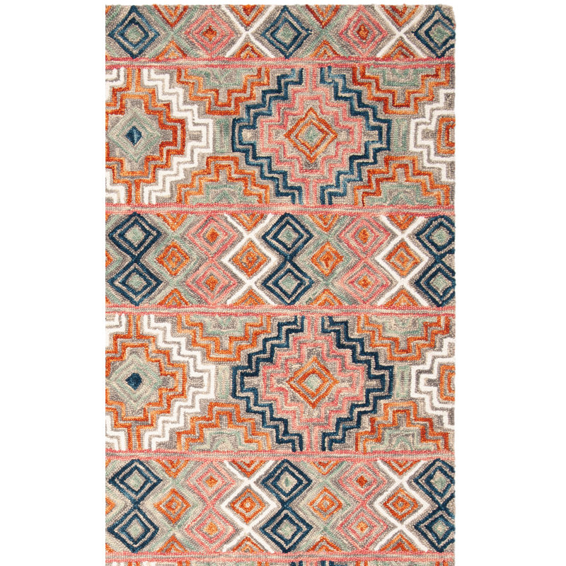 Tapis en laine touffeté à la main Deyoung, Carré 6 pi