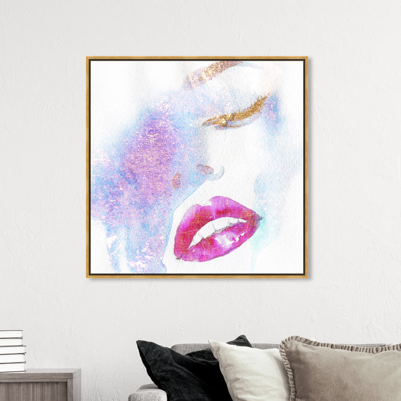 Magie D'Or - Peinture sur toile, H 20 po x l 20 po, Toile tendue