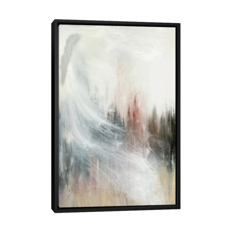 « shift », impression sur toile, H 26 po x l 18 po x P 1,5 po, Toile avec cadre noir, Pas de tapis