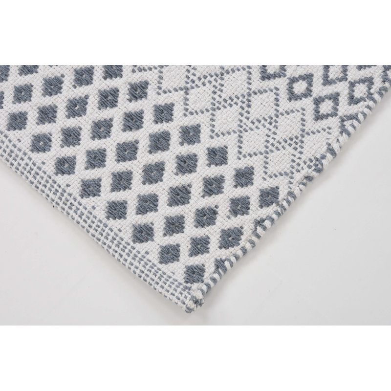 Kristian Cotton Geometric Indoor Rug, Rectangle 1'9" x 2'10"