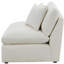 Greeley Ivory Upholstered Armless Chair