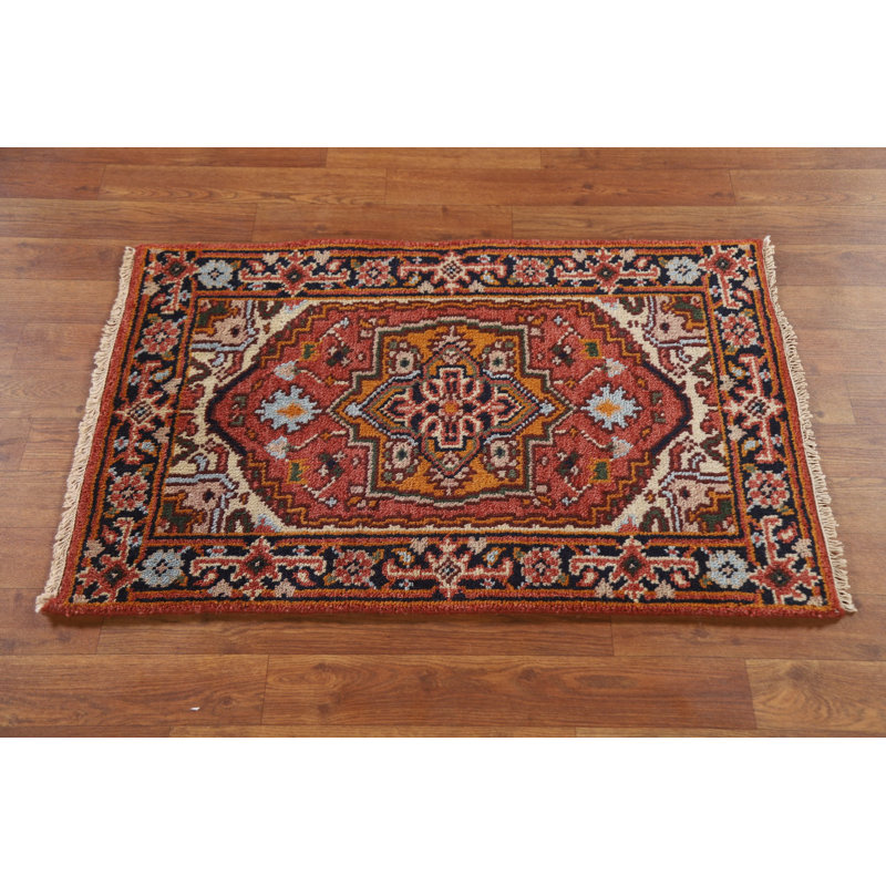 Tapis de vestibule oriental fait à la main 2 x 3