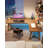 Rustic Solid Wood L - Shaped Desk-1217325565