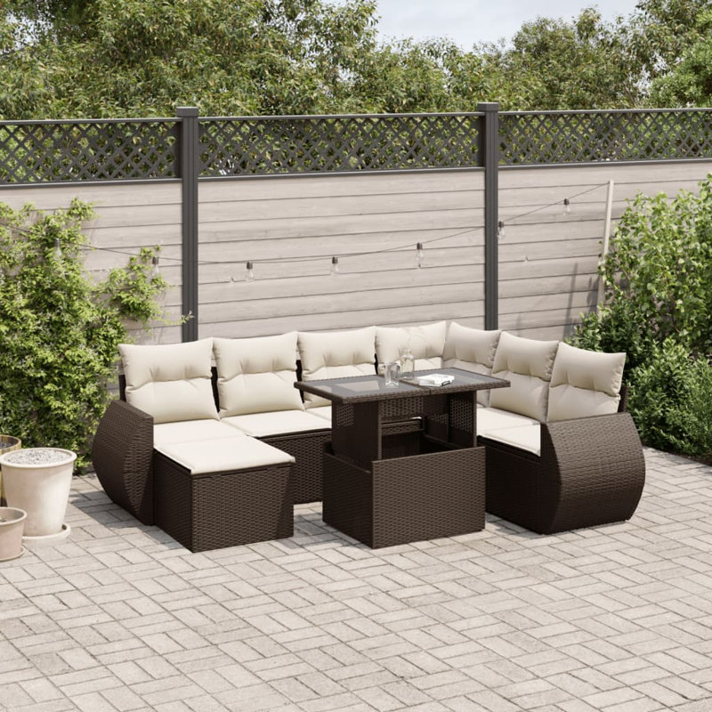Ensemble de canapé de jardin Vidaxl