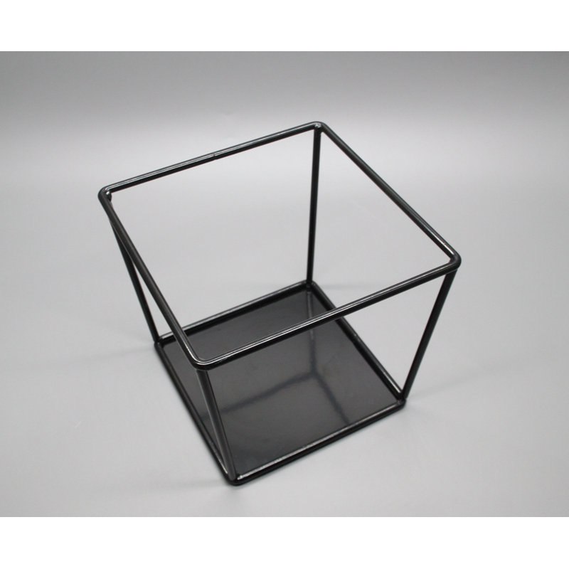 4" Tall Wire Display Riser - Black
