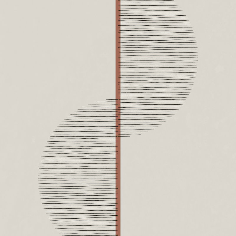 Composition géométrique II, H 12 po x l 12 po