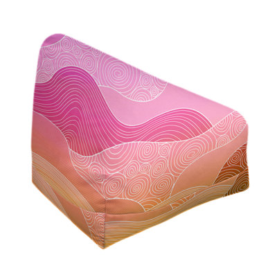 Hand Polyester Blend Bean Bag Cover