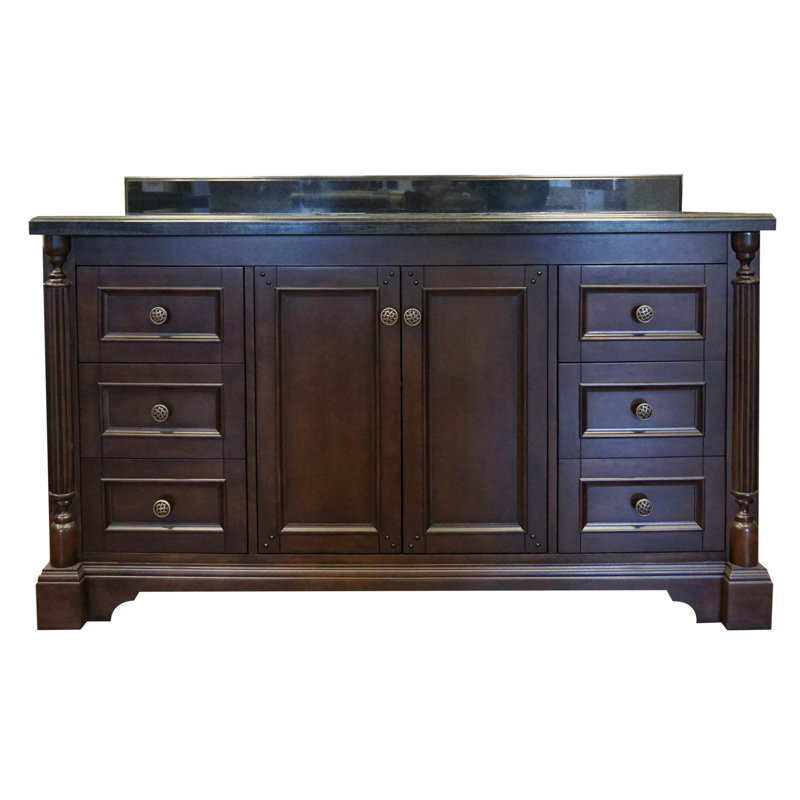 Ensemble de meuble-lavabo simple 60" Megan